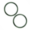 Metal Ring (2szt.) zielony