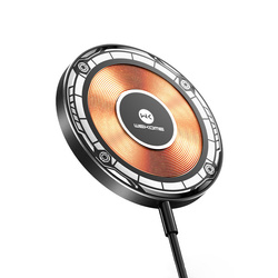 WEKOME WP-U99 Vanguard Series - Ładowarka indukcyjna MagSafe 15W (Czarny)