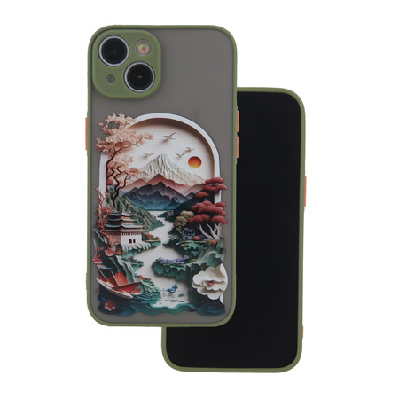 Nakładka Ultra Trendy do iPhone 13 Pro 6,1" Travel zielona