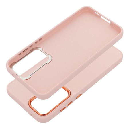 Futerał FRAME do SAMSUNG A55 5G pudrowy róż