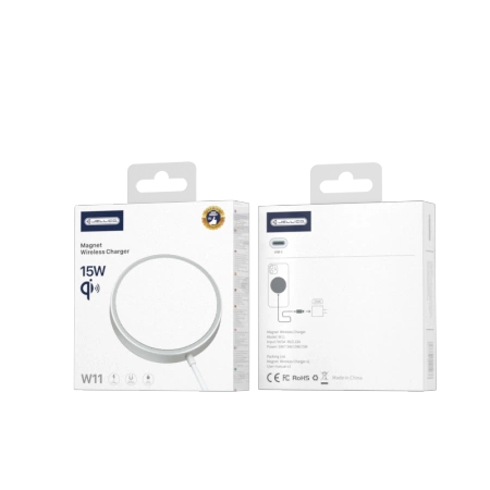 JELLICO Wireless- Ladegerät MagSafe W11 15W weiss