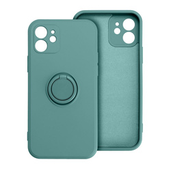 Futerał SILICONE RING do XIAOMI Redmi Note 14 PRO 4G zielony