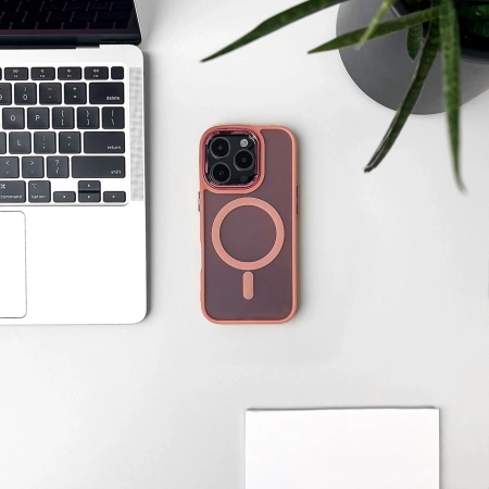 Glitter Case MagSafe Kompatibel für iPhone 17 - Rosa