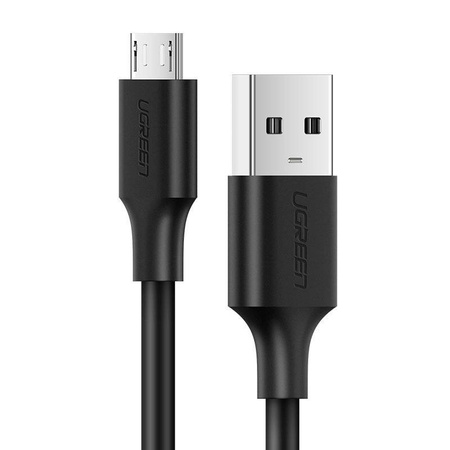 Ugreen kabel przewód USB - micro USB 2,4 A 480 Mbps 1,5 m czarny (US289 60137)