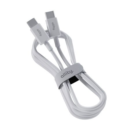 Allity kabel AUC-03 USB-C - USB-C 1,0 m 100W biały