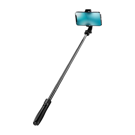 BLUE STAR uchwyt selfie z pilotem bezprzewodowym tripod L21 czarny