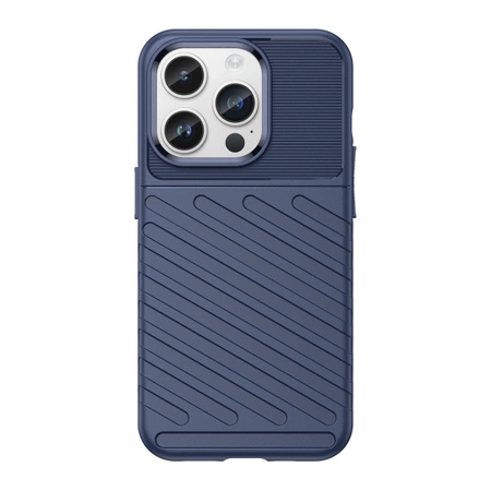 Thunder Case iPhone 14 Pro Max blaue gepanzerte Hülle