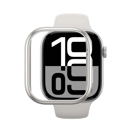 Etui AMAZINGTHING Minimal Case do Apple Watch 46mm – srebrne