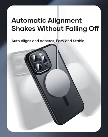 Rock Etui Guard Touch Matte Series Magnetic do Iphone 15 Plus białe