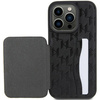 Karl Lagerfeld nakładka do iPhone 15 Pro Max 6,7&quot; KLHCP15XSAKCNSCK czarna hardcase Saffiano Cardslots and Stand Monogram Choupette