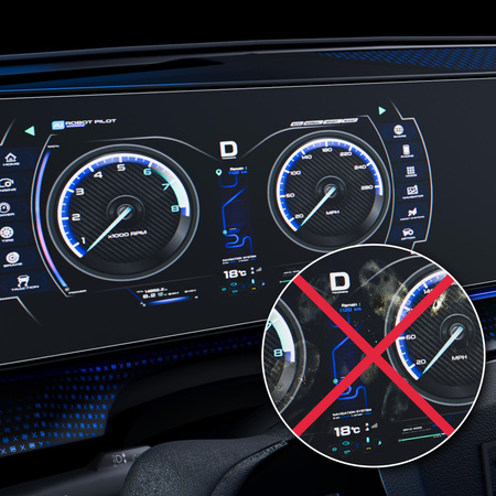 Skoda Superb 3 Columbus 2015-19 - 3mk TechWrap Matte Center Display