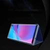 Clear View Case Cover für Samsung Galaxy A22 4G blau