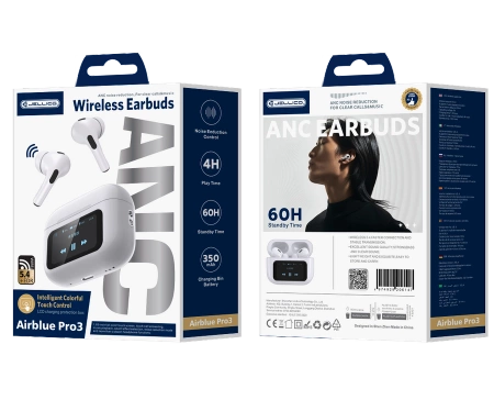 JELLICO wireless earphones AirBlue Pro 3 White