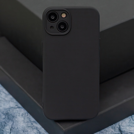 Nakładka Silicon do Samsung S24 Ultra czarna