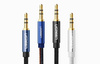 UGREEN AV122 Mini jack cable 3.5mm AUX 3m (blue)