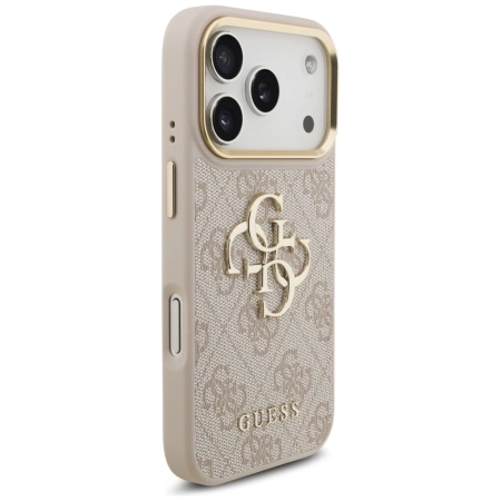 Guess 4G Big 4G Classic Logo Hülle für iPhone 17 Pro - Roségold