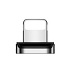 USAMS Adapter magnetyczny U28 lightning bulk srebrny/silver SJ325LNTA