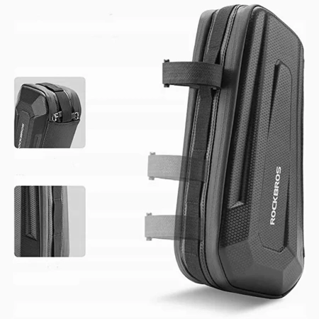 Rockbros B67 wasserdichte Fahrradtasche für Rahmen – Schwarz