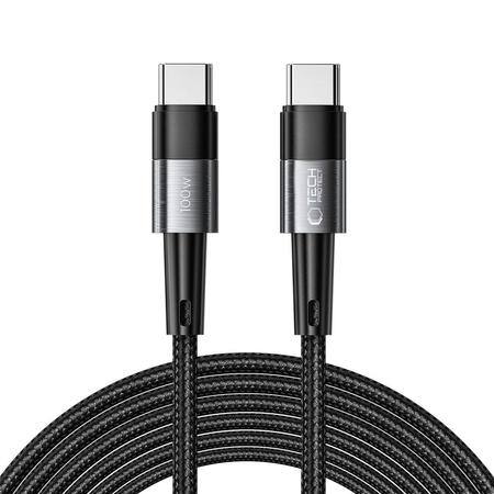 Kabel 5A PD100W 3m USB-C - USB-C Tech-Protect Ultraboost szary