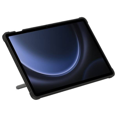 Armored Outdoor Cover Case for Samsung Galaxy Tab S9 FE+ EF-RX510CBEGWW - black