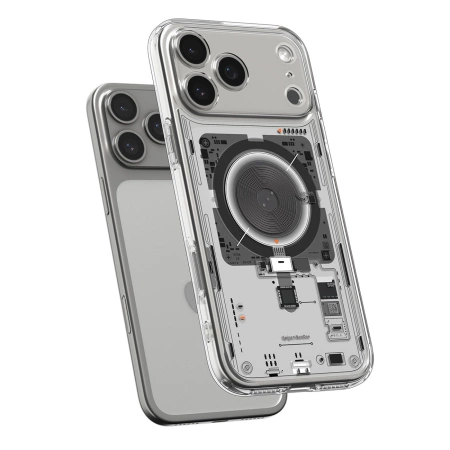 Etui Spigen Ultra Hybrid MagSafe na iPhone 17 Pro Neo One - przezroczyste