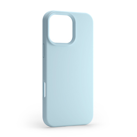 Nakładka Etteri Silicone Mag do iPhone 16 Pro 6,3" jasnoniebieska