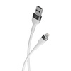 Forever kabel Flexible USB - Lightning 1,0 m 2,4A biały