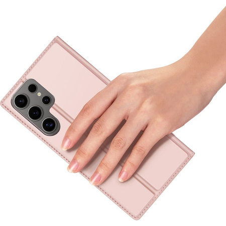 DUX DUCIS kabura SKIN PRO do SAMSUNG S25 Ultra różowa