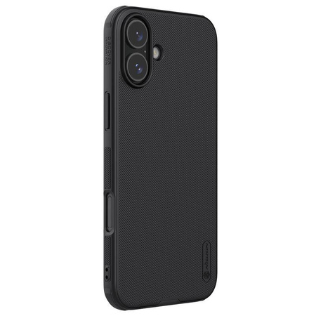 Nillkin Super Frosted Shield Pro Magnetische Hülle für iPhone 16 – Schwarz