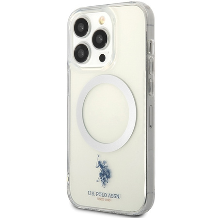 US Polo USHMP15LUCIT iPhone 15 Pro 6,1&quot; transparente MagSafe-Kollektion