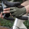 Rockbros Atmungsaktive Kurzfinger-Fahrradhandschuhe Größe: XL - Grün