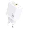 Dudao A27 MaxC 35W Wandladegerät + USB-C Kabel - Weiß