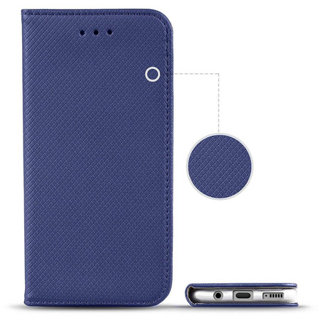 Etui Smart Magnet do Samsung Galaxy A53 5G granatowe