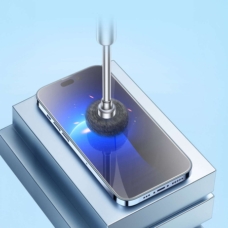 Baseus Full Screen Tempered Glass for iPhone 12 Pro Max with Speaker Cover 0.4mm + Mounting Kit