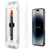 GEHÄRTETES GLAS Spigen GLAS.TR „EZ FIT“ 2ER-PACK IPHONE 14 PRO MAX KLAR