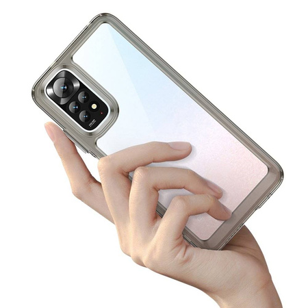 Weltraumhülle für Xiaomi Poco X5 5G / Redmi Note 12 5G Hülle mit flexiblem Rahmen transparent