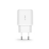 Wall Charger 20W USB-C PD + USB QC3.0 + Cable 1m USB-C - Lightning Tech-Protect C65W white