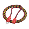 Kabel USB C do Lightning Hoco PD 27W 1 m X116 gradient czerwony