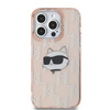 Karl Lagerfeld KLHCP14LHKLPCHP iPhone 14 Pro 6.1" różowy/pink hardcase IML Choupette Head & Monogram