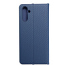 Kabura LUNA Book Carbon do SAMSUNG A13 5G / A04S niebieski