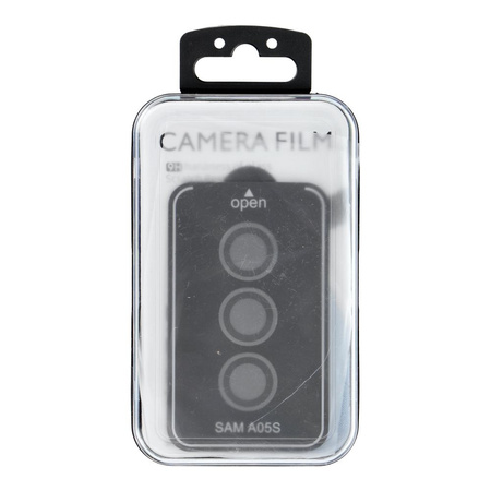 Osłona aparatu PROTECTOR 9H + aplikator do SAMSUNG A05S czarna