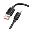Kabel USB A do USB C Hoco PD 100W 1 m X115 czarny