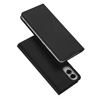 Dux Ducis Skin Pro Hülle für Samsung Galaxy S25 Edge mit Klappdeckel und Kartenfach - Schwarz