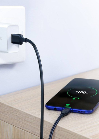 Ugreen kabel przewód USB - USB Typ C 480 Mbps 3 A 1,5 m czarny (US287 60117)