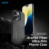 Rock Etui Ultra Thin Aramid Fiber Kevlar 600D do Iphone 16 Pro czarne