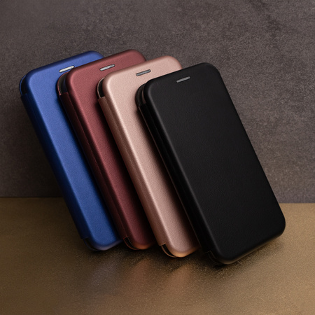 Etui Smart Diva do iPhone 17 Pro Max 6,9" granatowe