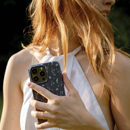 Etui UNIQ Coehl Prairie na iPhone 15 Pro Max - granatowe