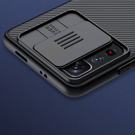 Nillkin CamShield Case etui pokrowiec osłona na aparat kamerę Xiaomi Poco M4 Pro 5G niebieski