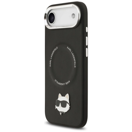 Etui Karl Lagerfeld Choupette Pin MagSafe do iPhone Air czarne