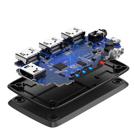 Ugreen splitter switch HDMI - 3x HDMI 4K 30Hz black (CM332 80125)